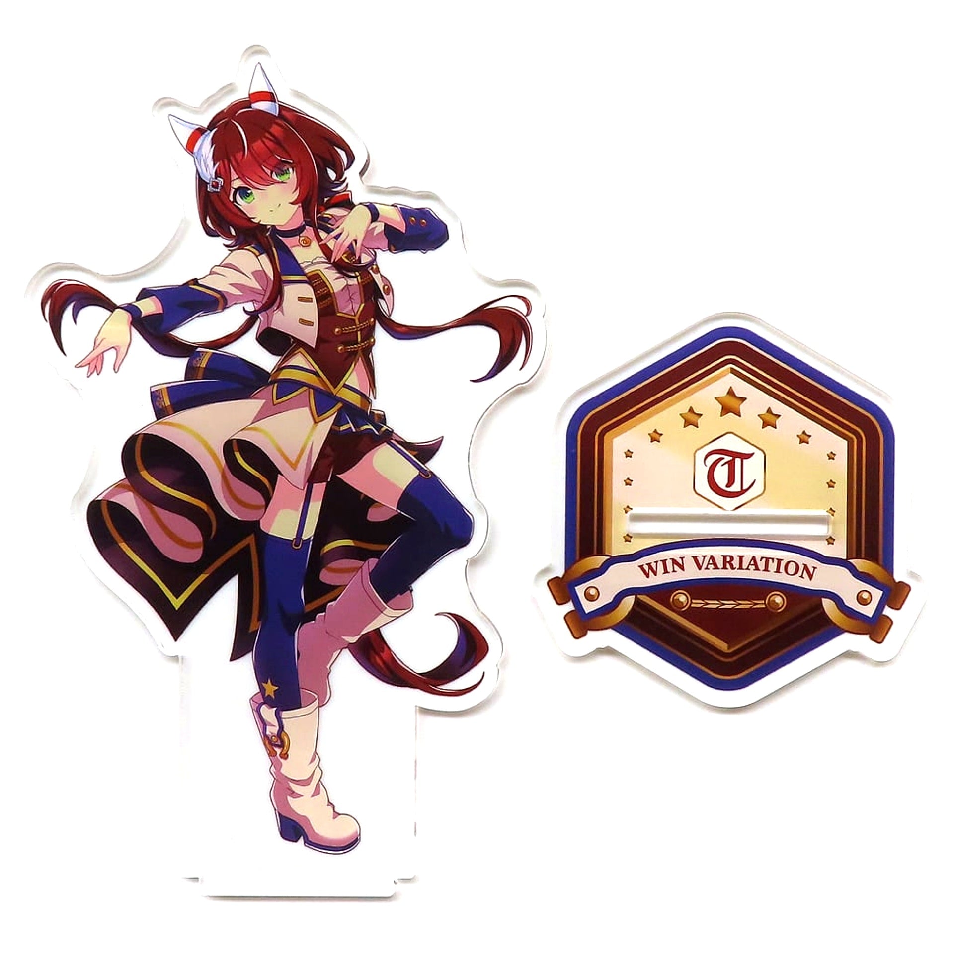 Win Variation Umamusume: Pretty Derby Official Acrylic Stand Starting Future Ver. [USED]