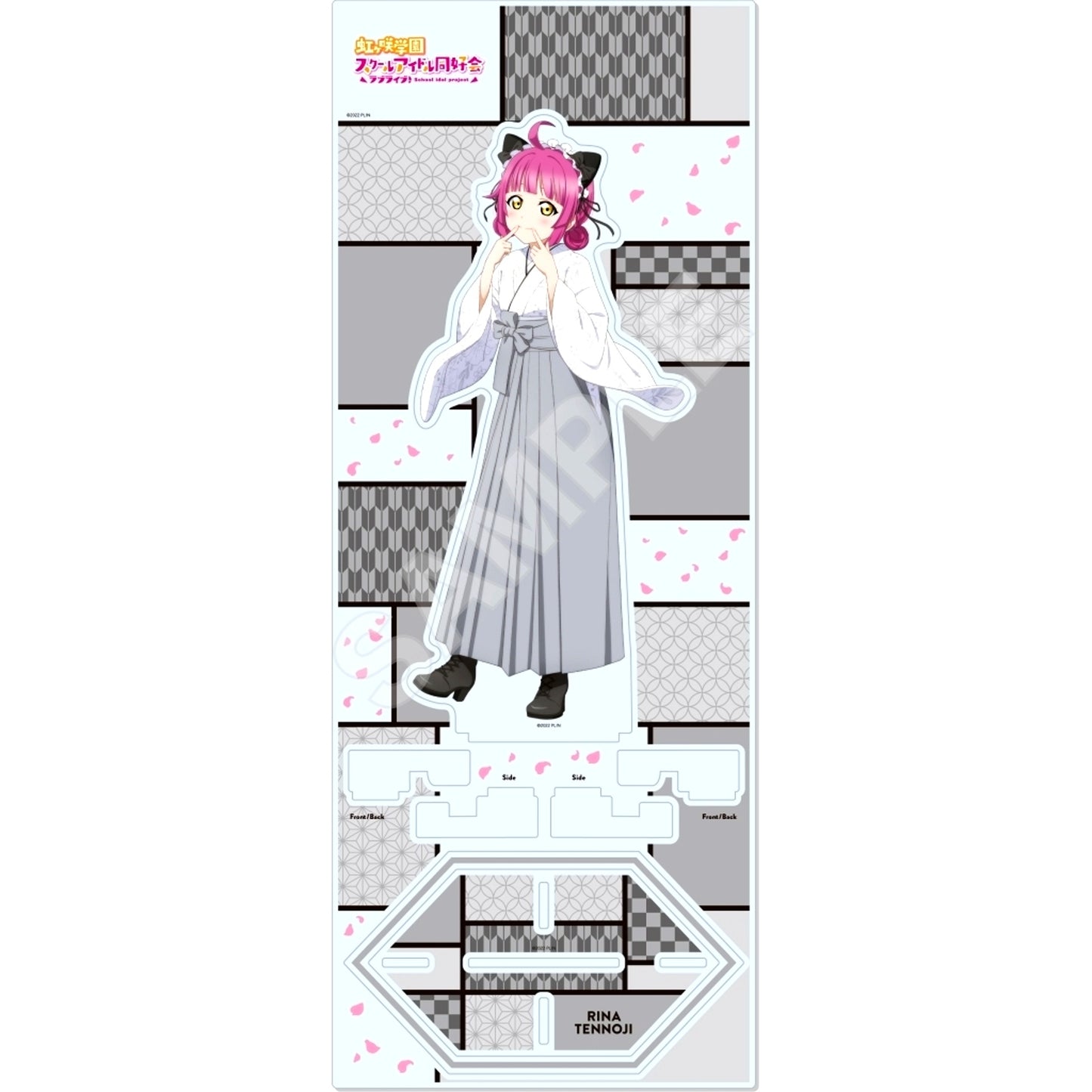 Rina Tennoji Love Live! Nijigasaki High School Idol Club Acrylic Stand L POP UP STORE in Tokyo Character Street [USED]