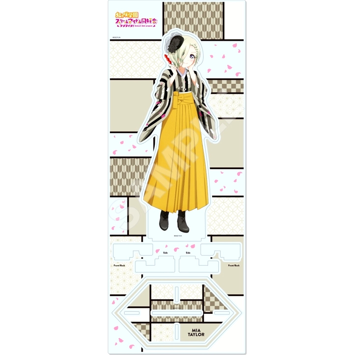 Mia Taylor Love Live! Nijigasaki High School Idol Club Acrylic Stand L POP UP STORE in Tokyo Character Street [USED]