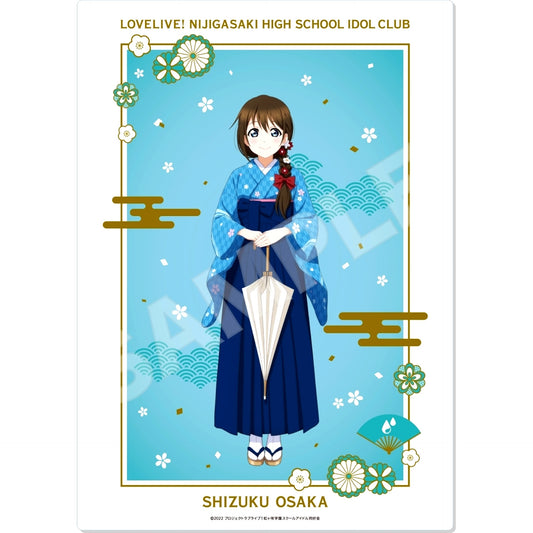 Shizuku Osaka Acrylic Board LoveLive! Nijigasaki High School Idol Club POP UP STORE in Tokyo Character Street [USED]