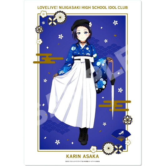 Karin Asaka Love Live! Nijigasaki High School Idol Club Acrylic Board Pop Up Store in Tokyo Character Street [USED]