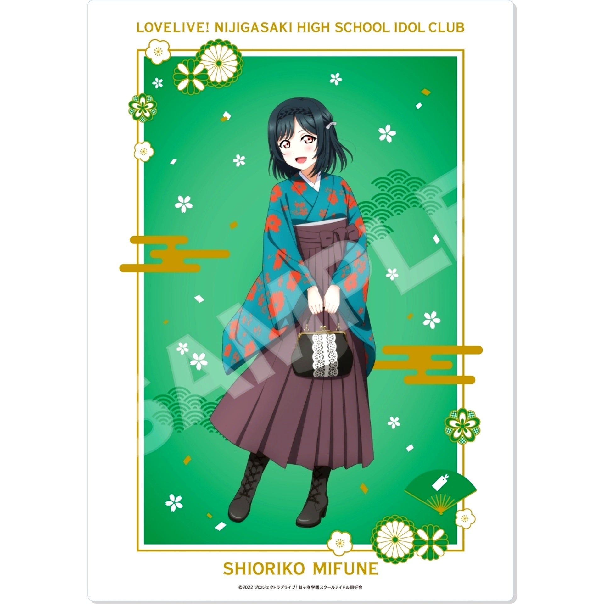 Shioriko Mifune Love Live! Nijigasaki High School Idol Club Acrylic Board Pop Up Store in Tokyo Character Street [USED]