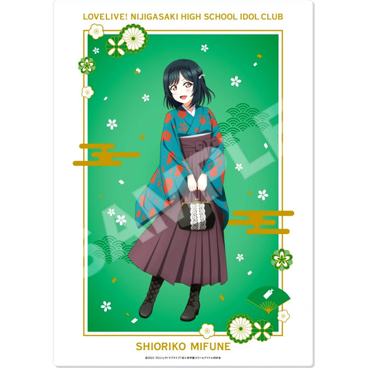 Shioriko Mifune Love Live! Nijigasaki High School Idol Club Acrylic Board Pop Up Store in Tokyo Character Street [USED]