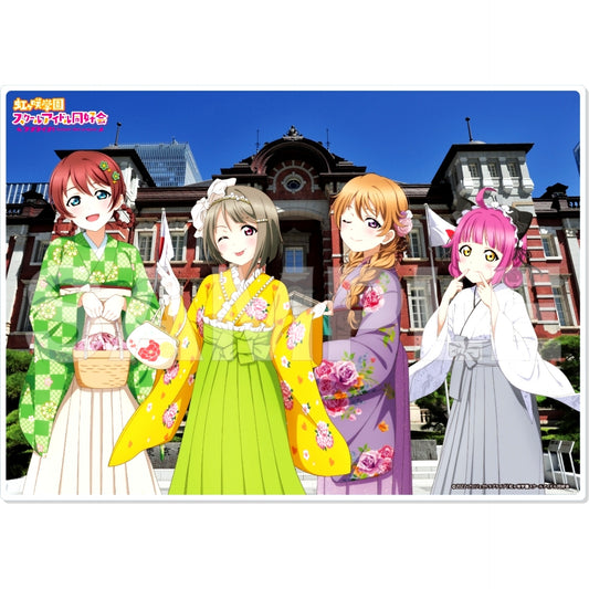 QU4RTZ Love Live! Nijigasaki High School Idol Club Acrylic Board Pop Up Store in Tokyo Character Street [USED]