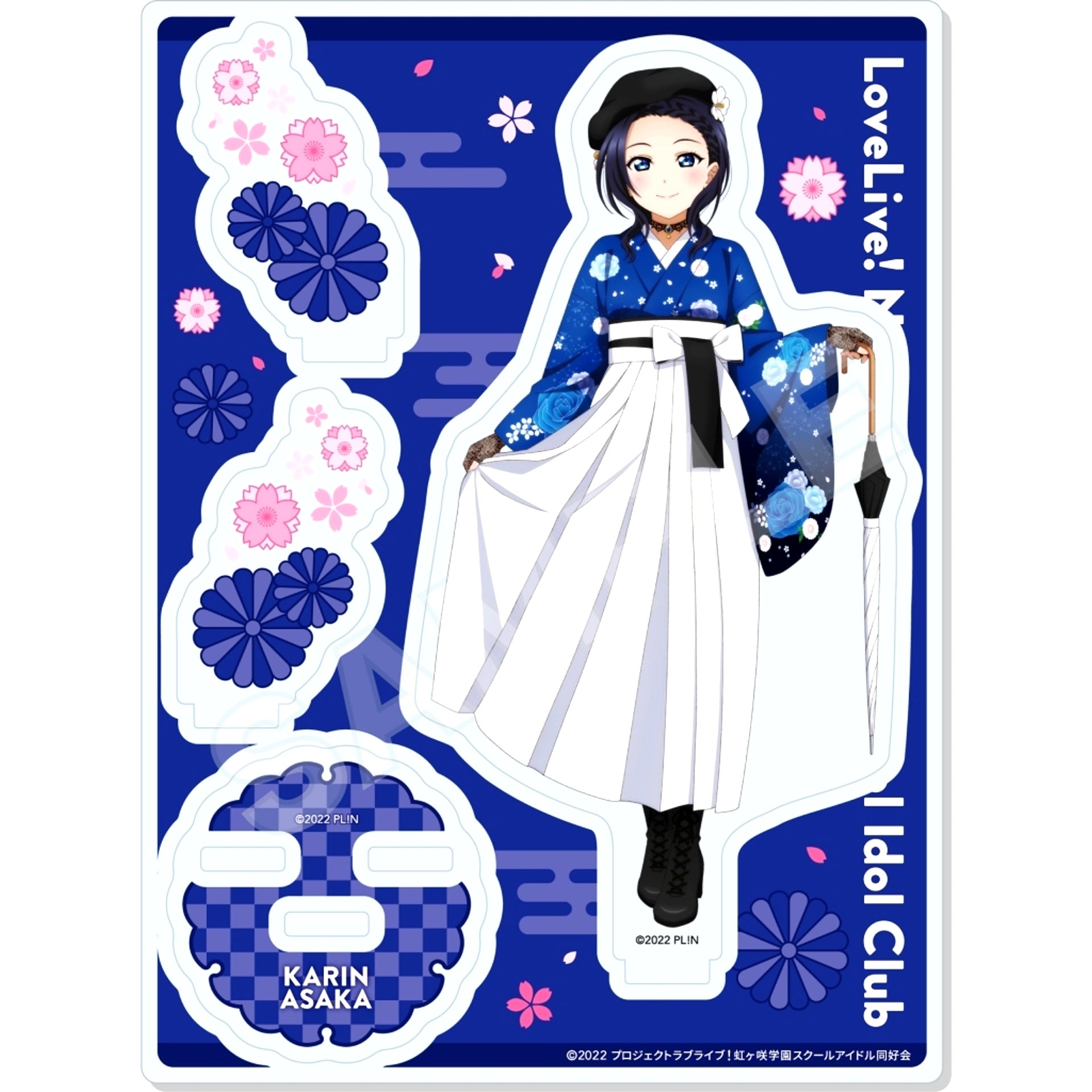 Karin Asaka Acrylic Stand Love Live! Nijigasaki High School Idol Club POP UP STORE in Tokyo Character Street [USED]