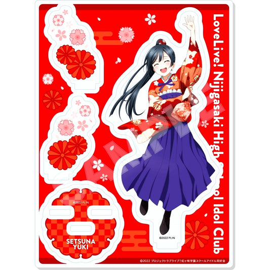 Setsuna Yuki Acrylic Stand LoveLive! Nijigasaki High School Idol Club POP UP STORE in Tokyo Character Street [USED]