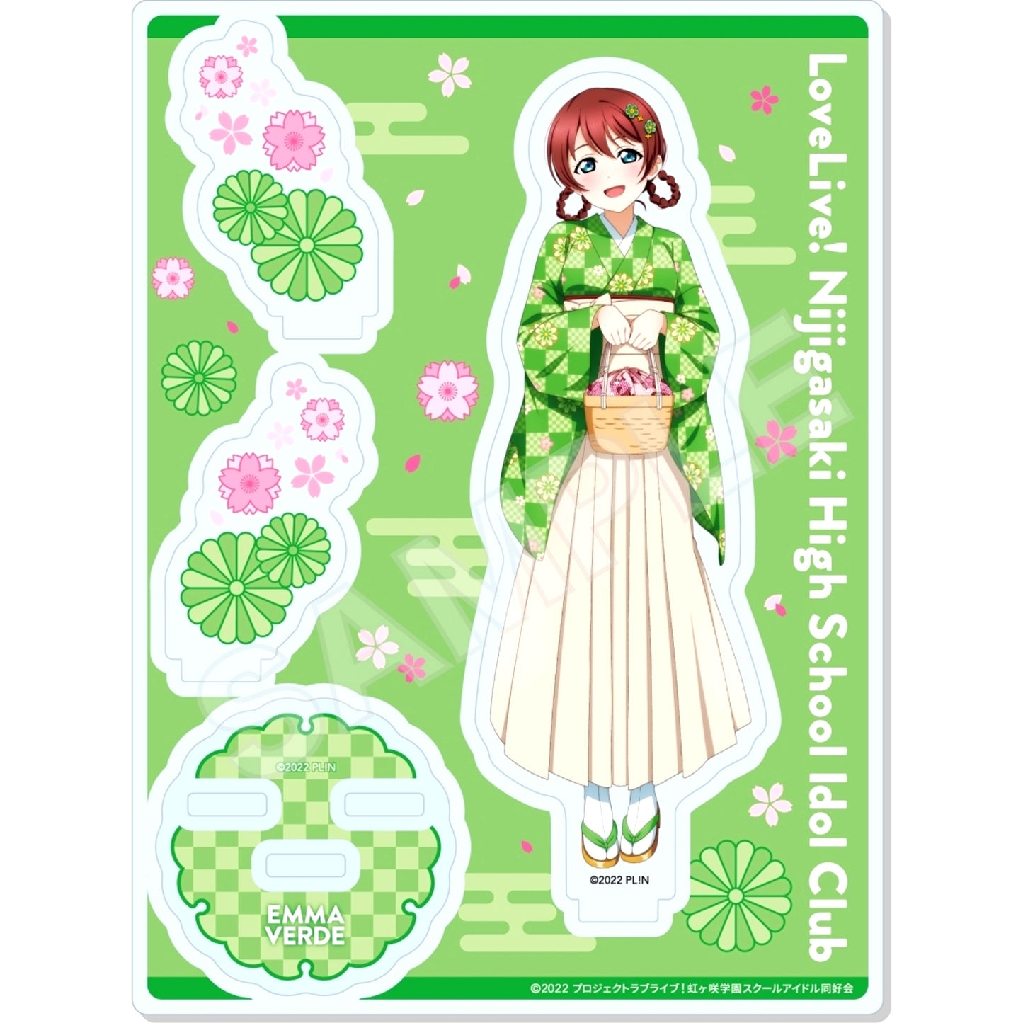 Emma Verde Love Live! Nijigasaki High School Idol Club Acrylic Stand Pop Up Store in Tokyo Character Street [USED]