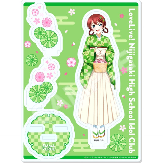 Emma Verde Love Live! Nijigasaki High School Idol Club Acrylic Stand Pop Up Store in Tokyo Character Street [USED]