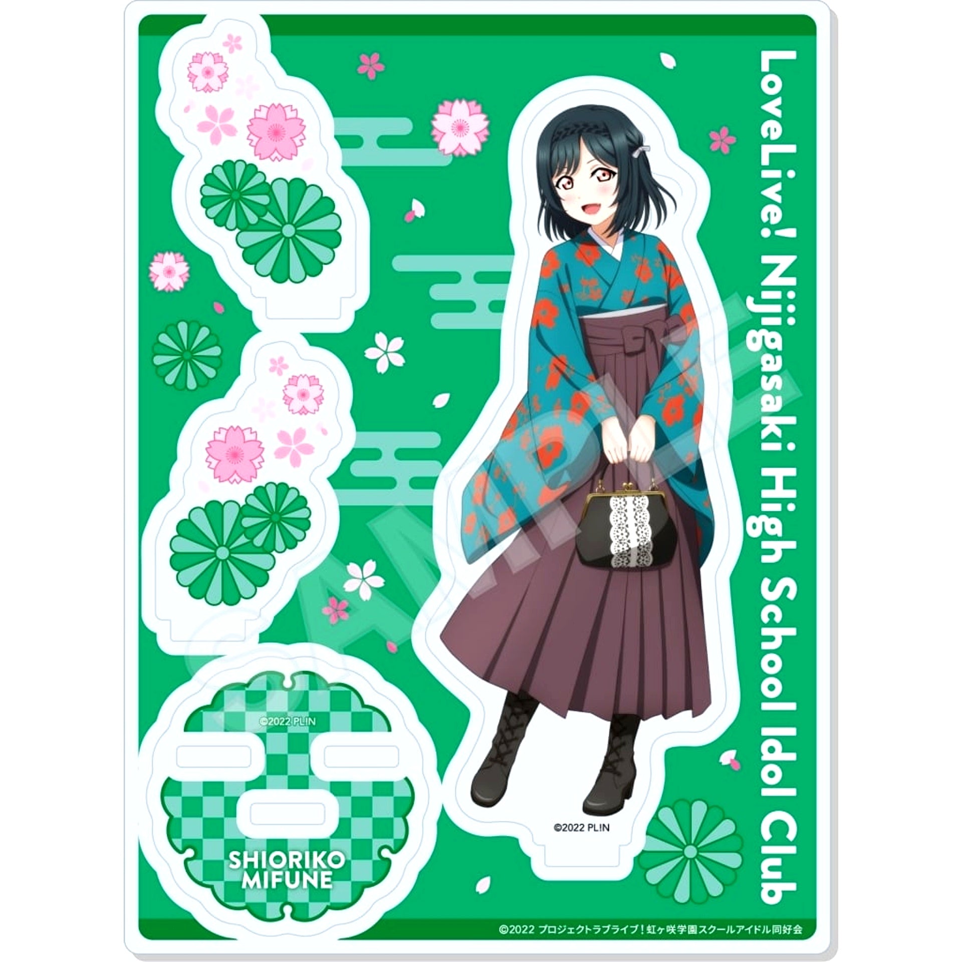 Shioriko Mifune Acrylic Stand LoveLive! Nijigasaki High School Idol Club POP UP STORE in Tokyo Character Street [USED]