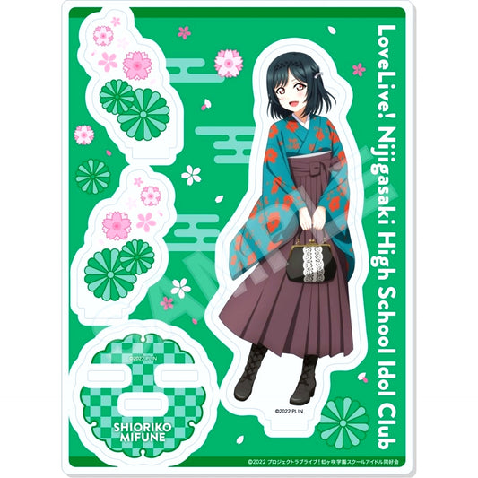 Shioriko Mifune Acrylic Stand LoveLive! Nijigasaki High School Idol Club POP UP STORE in Tokyo Character Street [USED]