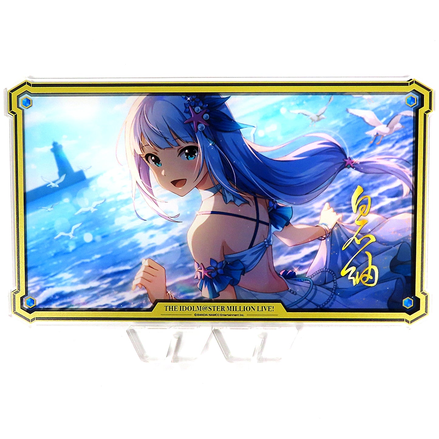 Tsumugi Shiraishi Sometimes Carefree THE IDOLM@STER MILLION LIVE! Acrylic Stand Official Shop Kuji M@STER Prize A [USED]
