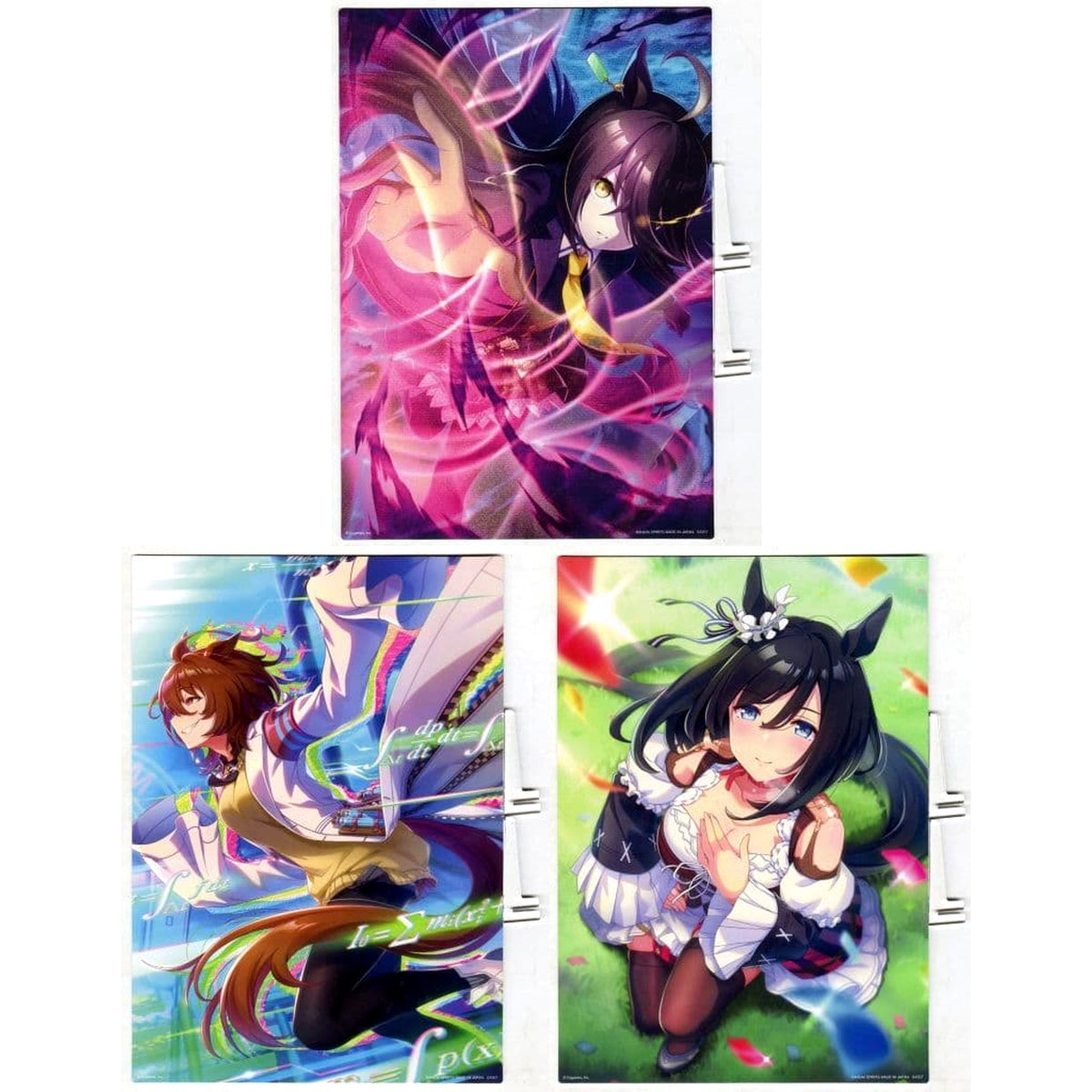 Umamusume: Pretty Derby Manhattan Cafe & Others All 3 Types Set Ichiban Kuji 8th Visualize Stand Prize E Acrylic Stands [USED]