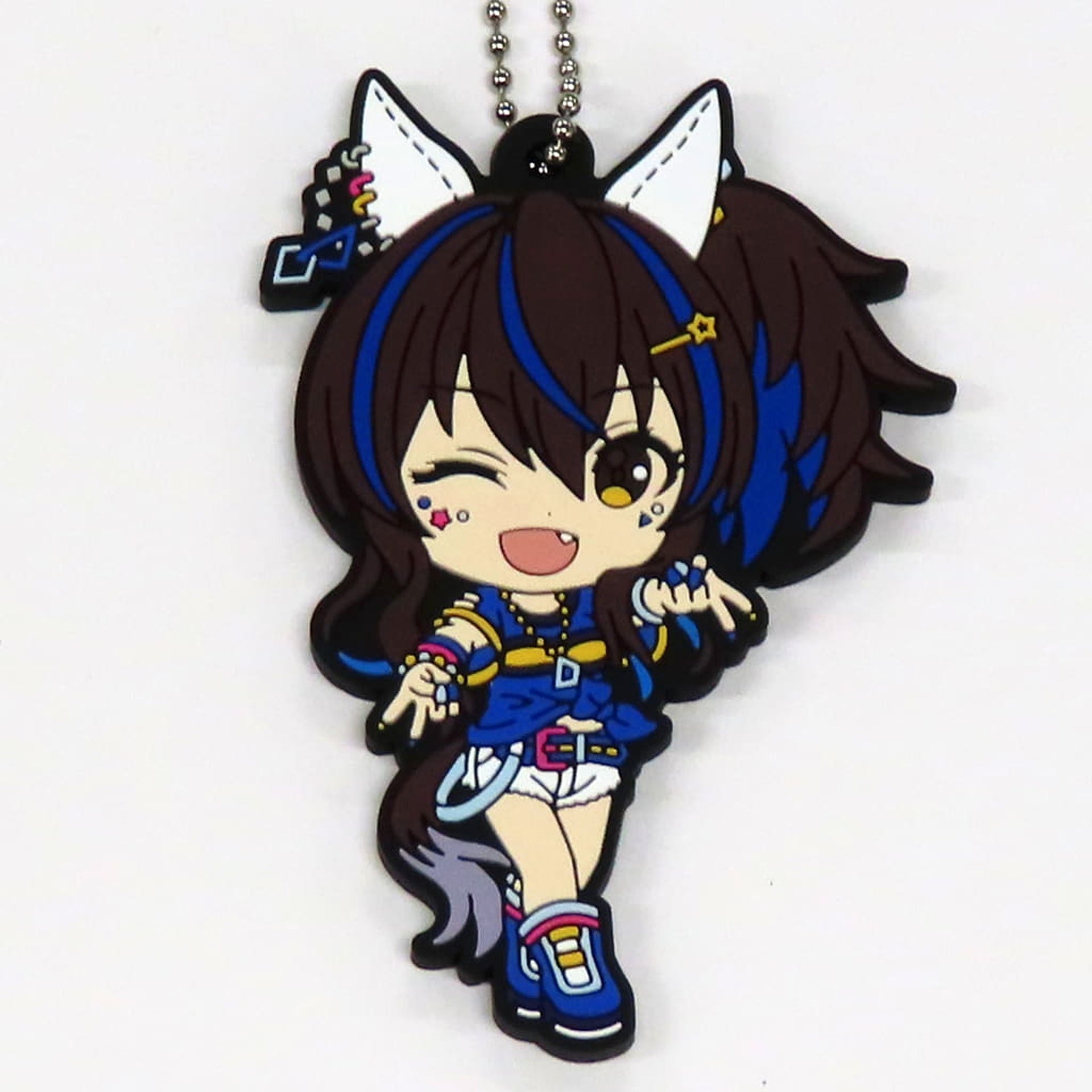 Umamusume: Pretty Derby Daitaku Helios Ichiban Kuji 8th Rubber Mascot Kyunchara Illustrations Prize I Keychains [USED]