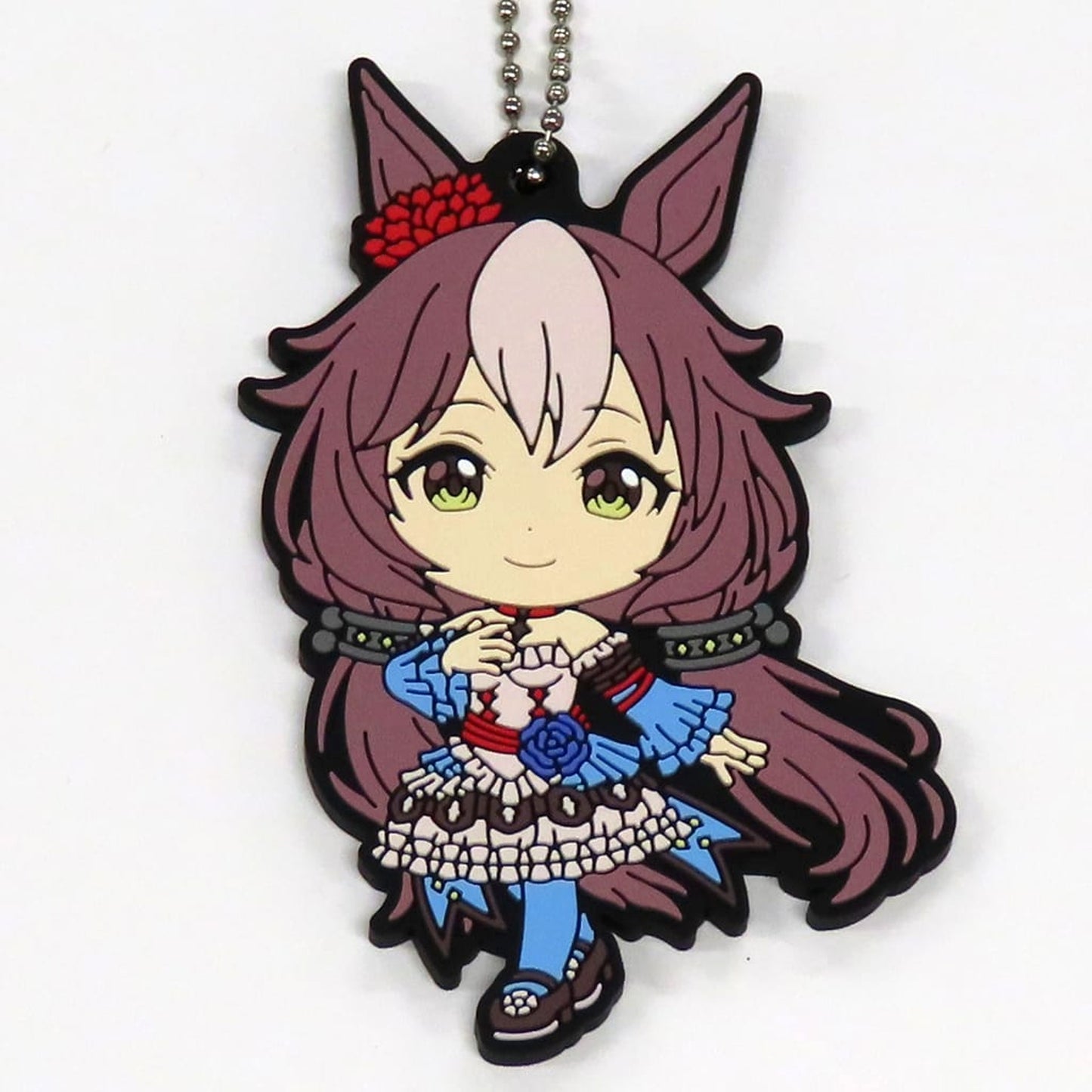 Umamusume: Pretty Derby Yamanin Zephyr Ichiban Kuji 8th Rubber Mascot Kyunchara Illustrations Prize I [USED]