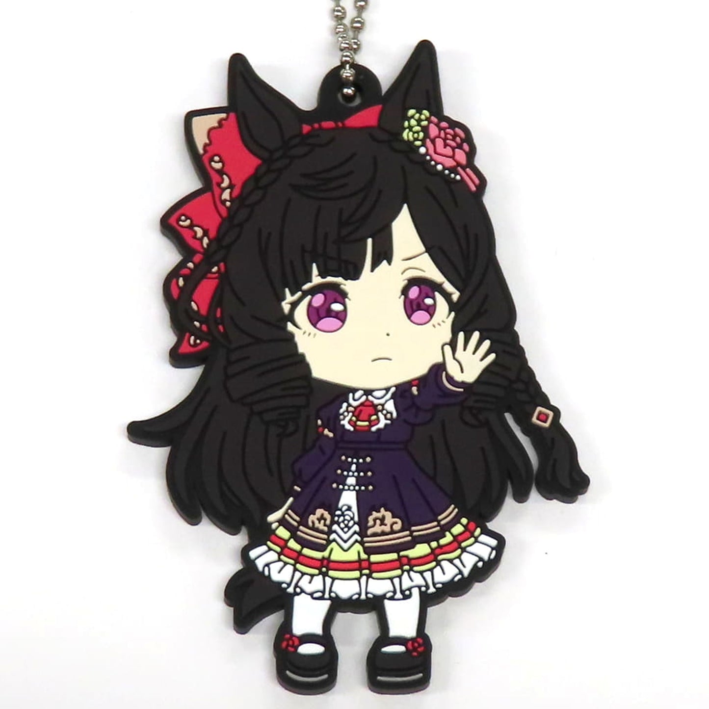 Umamusume: Pretty Derby Daiichi Ruby Ichiban Kuji 8th Rubber Mascot Kyunchara Illustrations Prize I [USED]