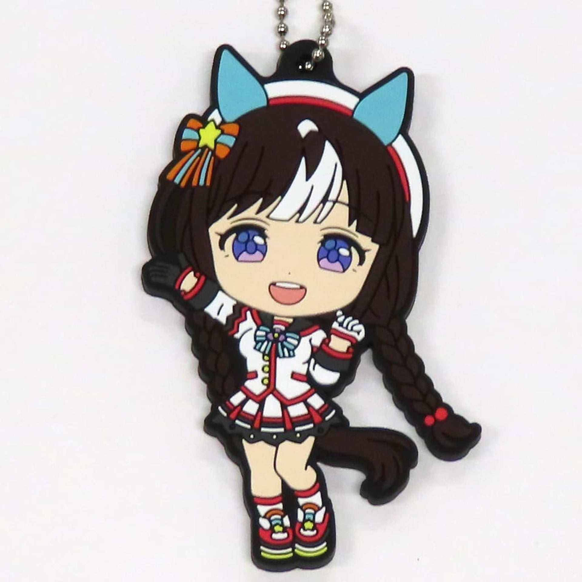 Umamusume: Pretty Derby Hokko Tarumae Ichiban Kuji 8th Rubber Mascot Kyunchara Illustrations Prize I Keychains [USED]