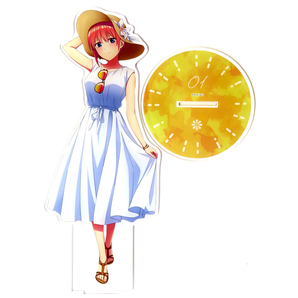 Ichika Nakano White Dress The Quintessential Quintuplets 2 BIG Acrylic Stand [USED]