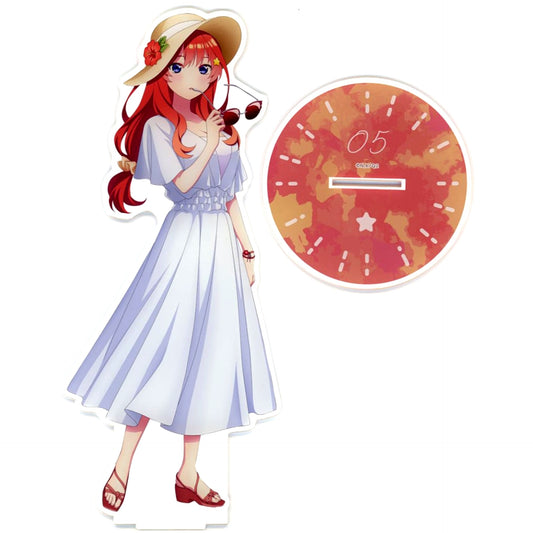 Itsuki Nakano White Dress Ver. BIG Acrylic Stand The Quintessential Quintuplets 2 [USED]