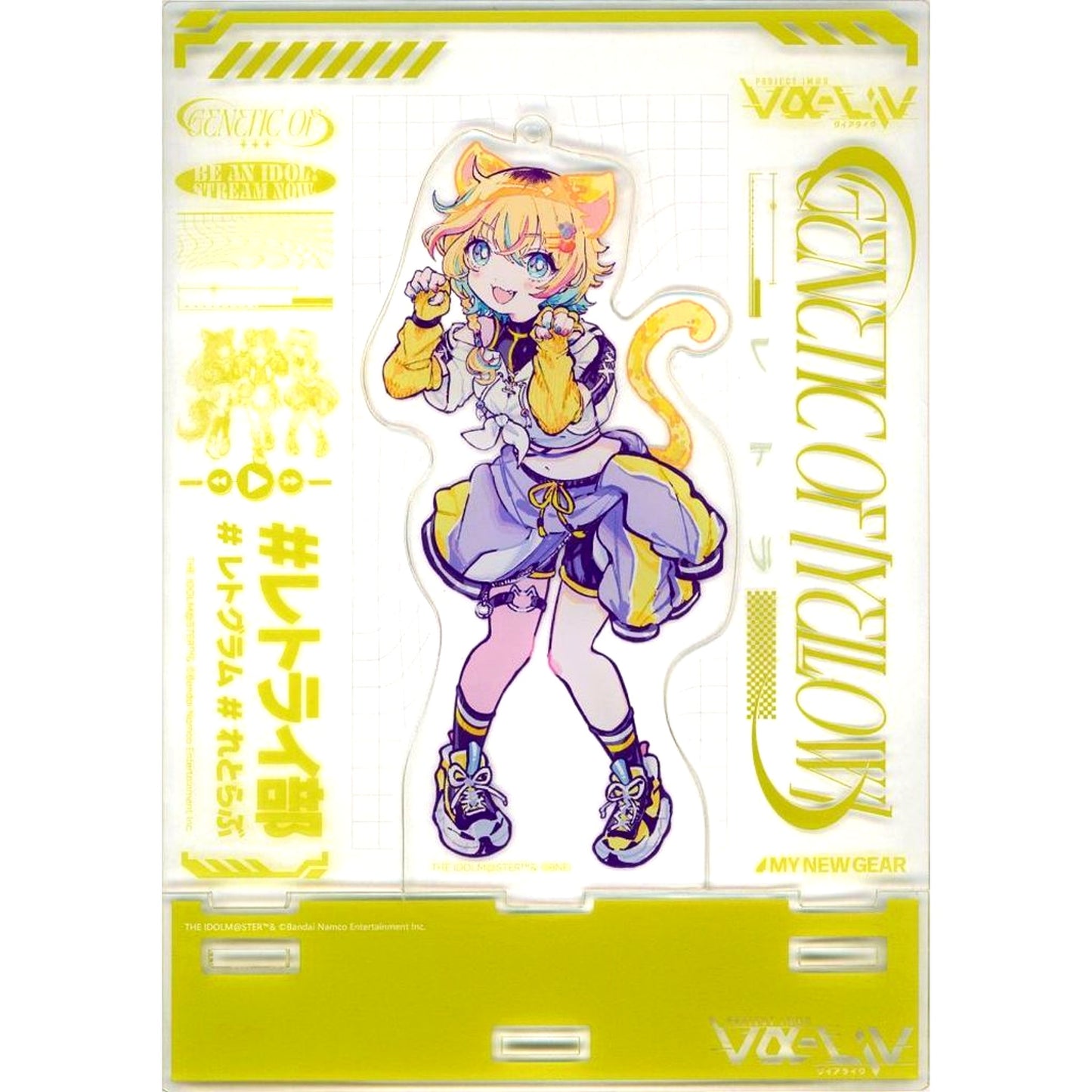 Letora MY NEW GEAR x THE IDOLM@STER v Alpha-liv Acrylic Stand [USED]