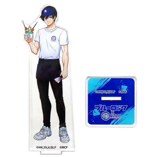 Rin Itoshi Blue Lock x Roll Ice Cream Factory Acrylic Stand [USED]
