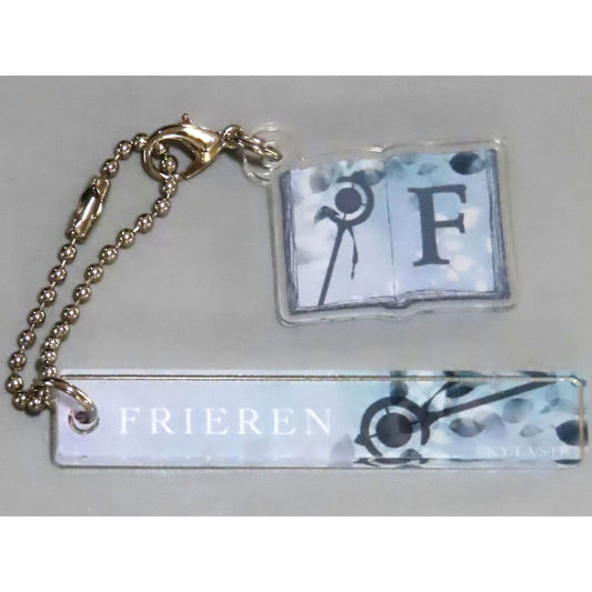 Frieren: Beyond Journey's End x Eterno Recit Frieren Character Motif Acrylic Keychain Keychains [USED]