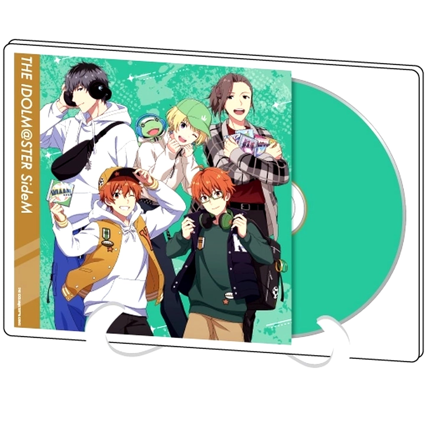 03. CD Jacket Style Design THE IDOLM@STER SideM Acrylic Art Board A5 Size Drawn Illustration [USED]