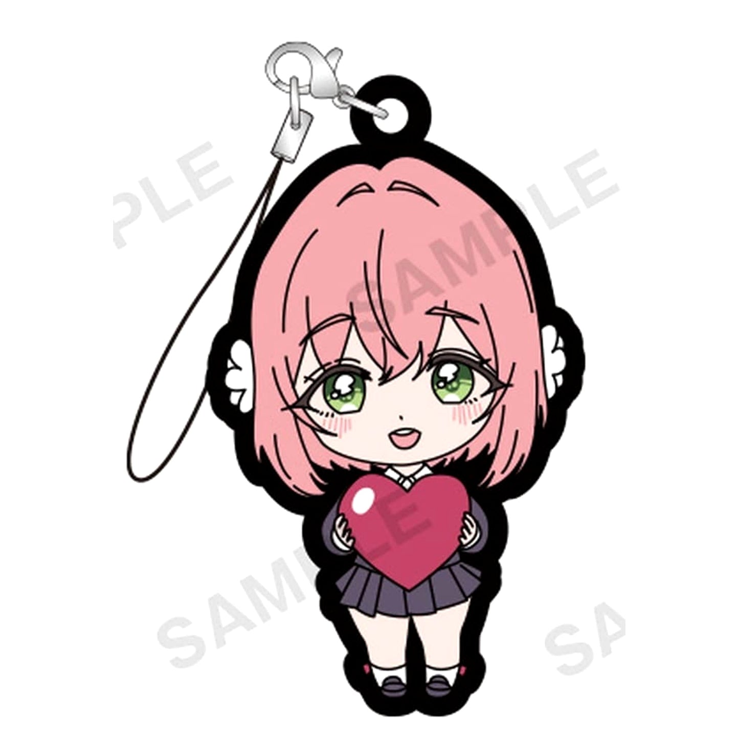 The 100 Girlfriends Who Really, Really, Really, Really, Really Love You Hakari Hanazono Capsule Rubber Strap Keychains [USED]