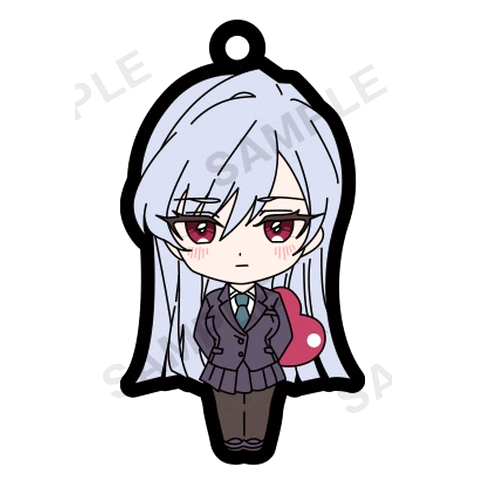 The 100 Girlfriends Who Really, Really, Really, Really, Really Love You Nano Eiai Capsule Rubber Strap Keychains [USED]