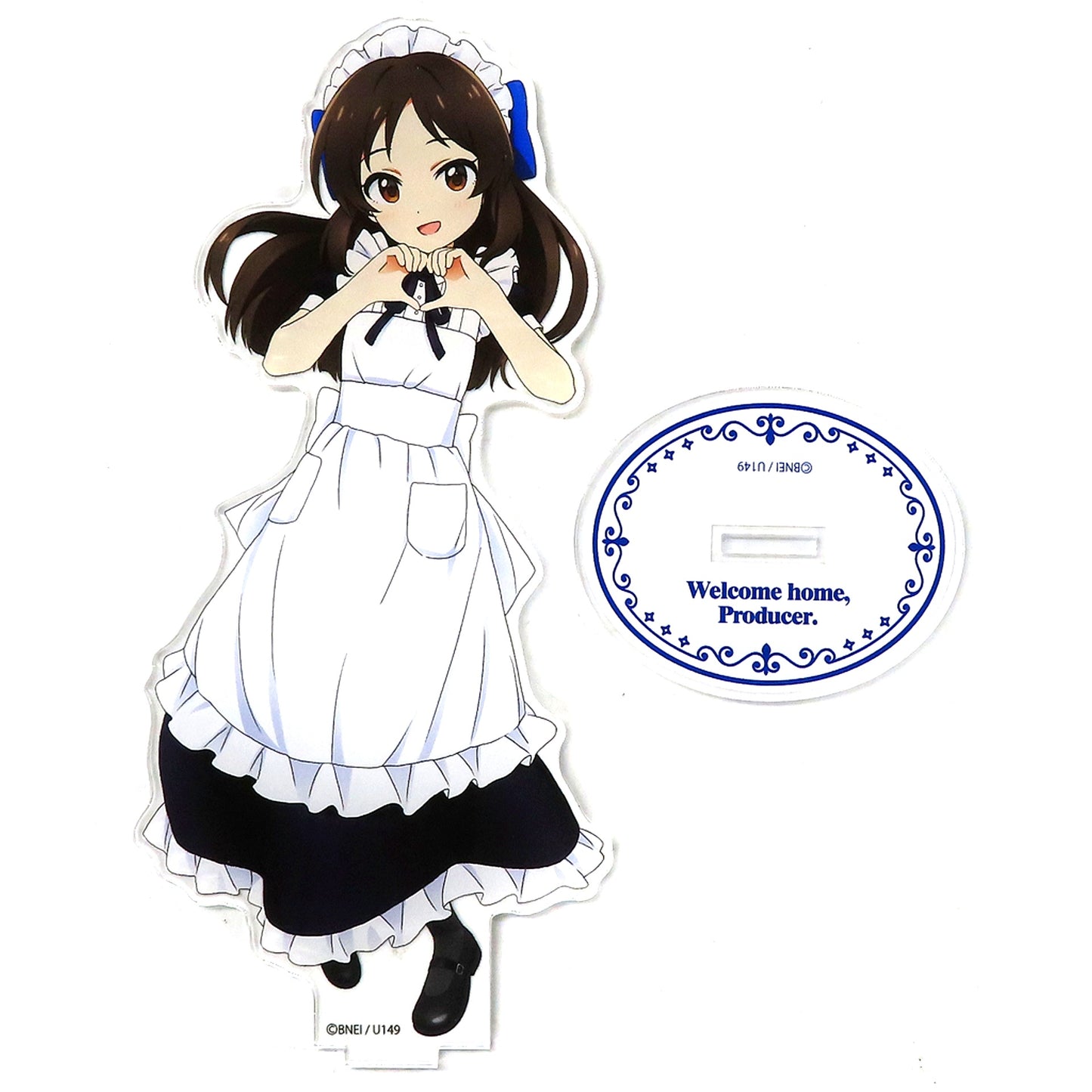 Arisu Tachibana Idolmaster Cinderella Girls U149 Illustration Acrylic Stand Large Cure Maid Cafe Ver. Cospa Depot Limited [USED]