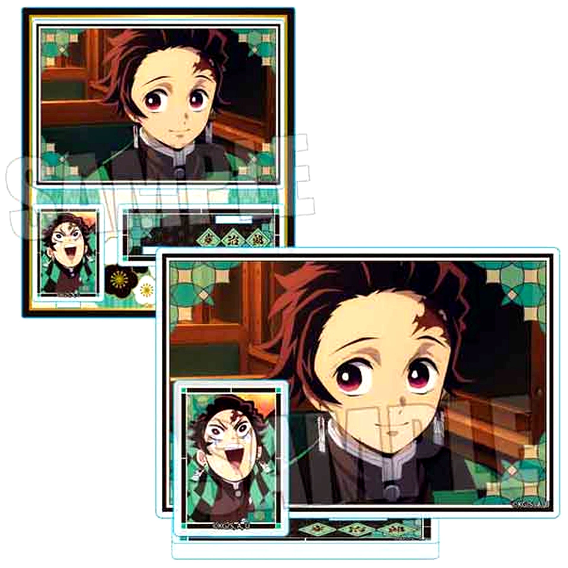 Tanjiro Kamado BIG Memories Acrylic Stand Demon Slayer: Kimetsu no Yaiba Mugen Train Arc [USED]
