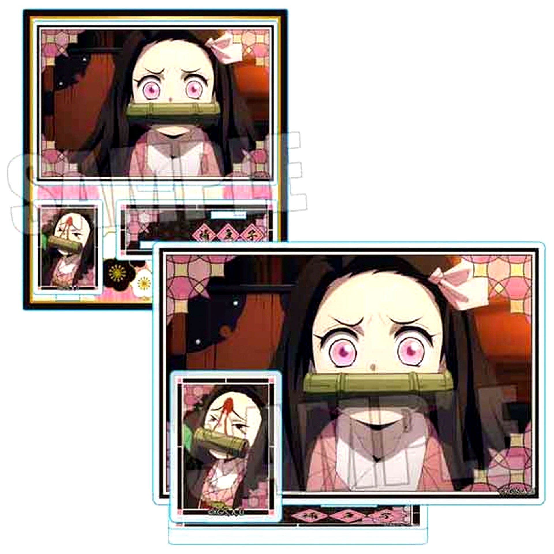 Nezuko Kamado BIG Memories Acrylic Stand Demon Slayer Mugen Train Arc [USED]