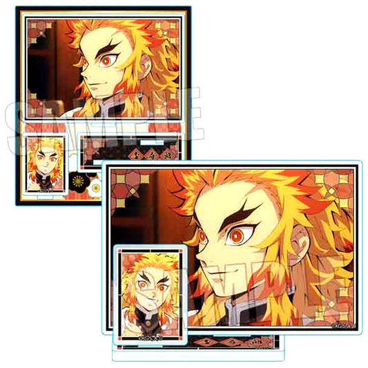 Kyojuro Rengoku Demon Slayer Mugen Train Arc BIG Memories Acrylic Stand [USED]