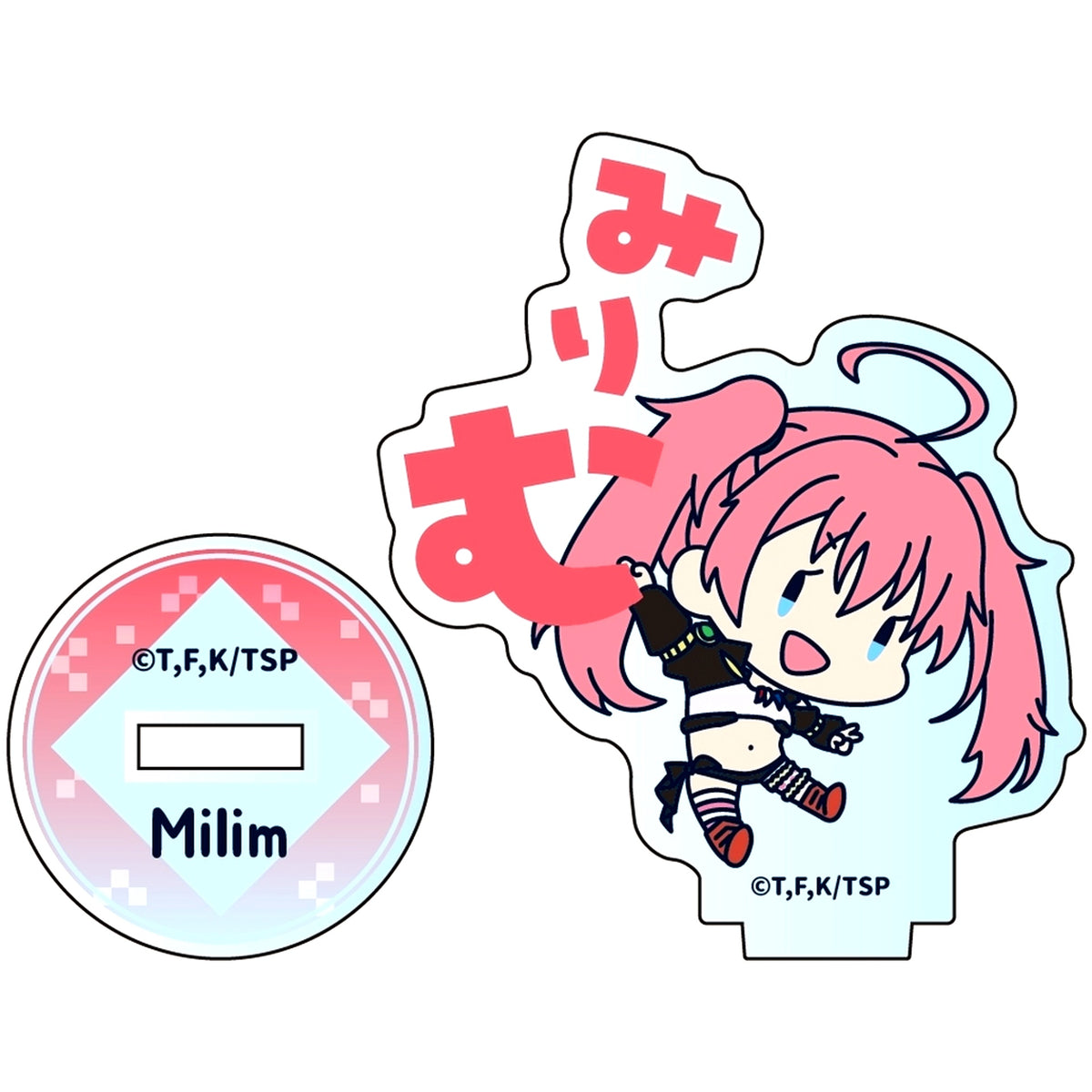 Milim Nava That Time I Got Reincarnated as a Slime Onamae Pitanko Mini Acrylic Stand [USED]