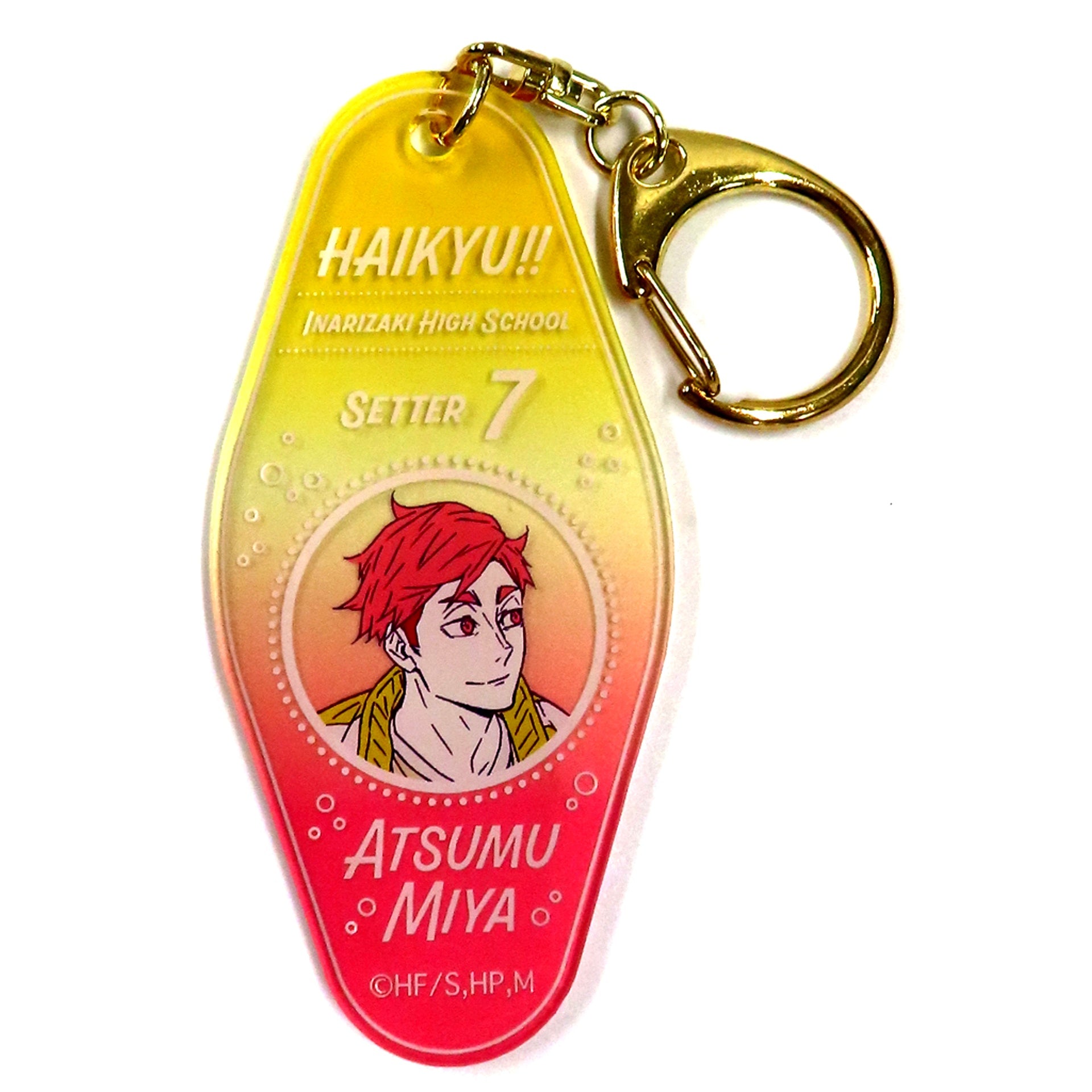 Atsumu Miya Haikyu!! Motel Keychain HMV & BOOKS online Limited [USED]