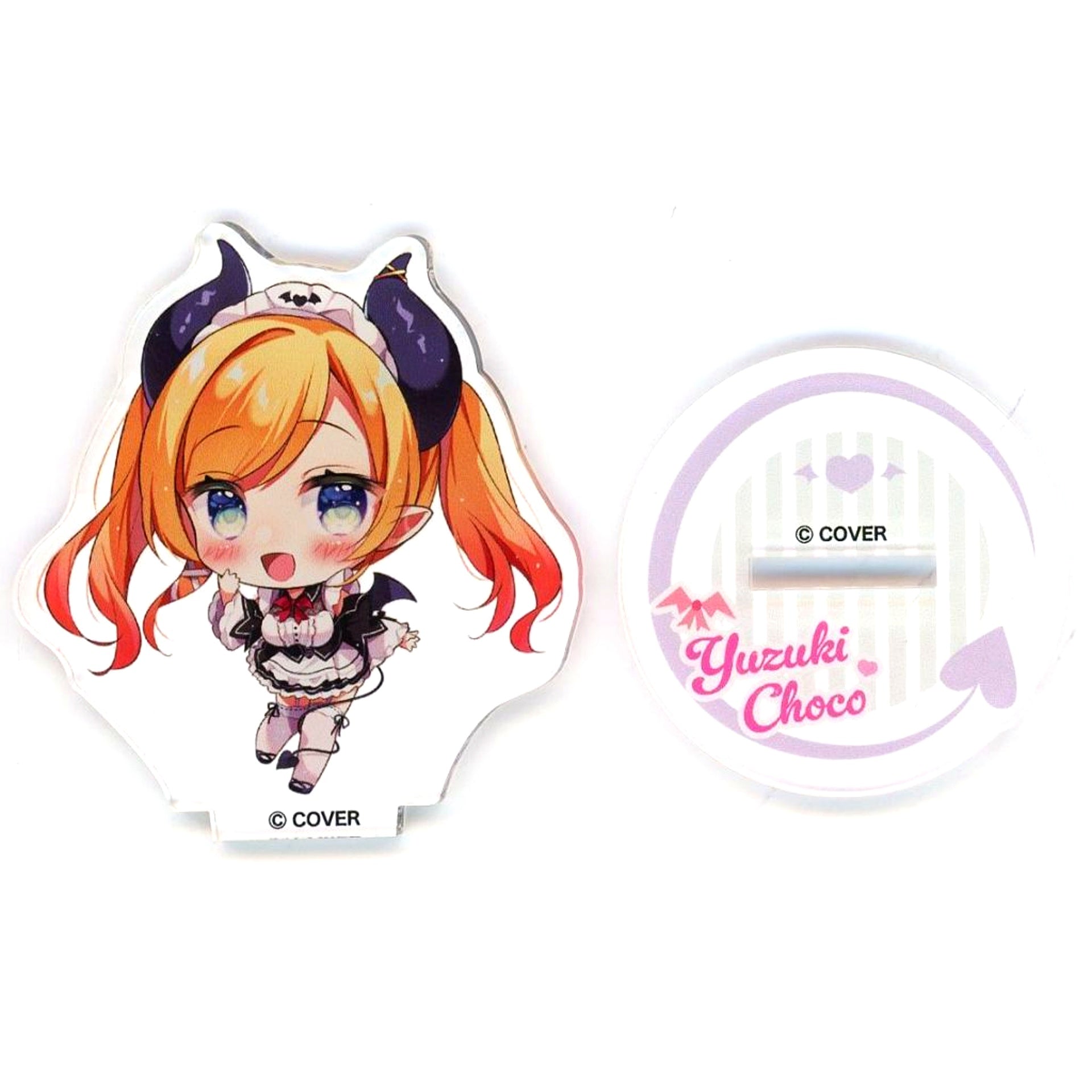 Yuzuki Choco Hololive Random Mini Acrylic Stand Maid Yuzuki Choco New Accessory Reveal Celebration 2023 [USED]