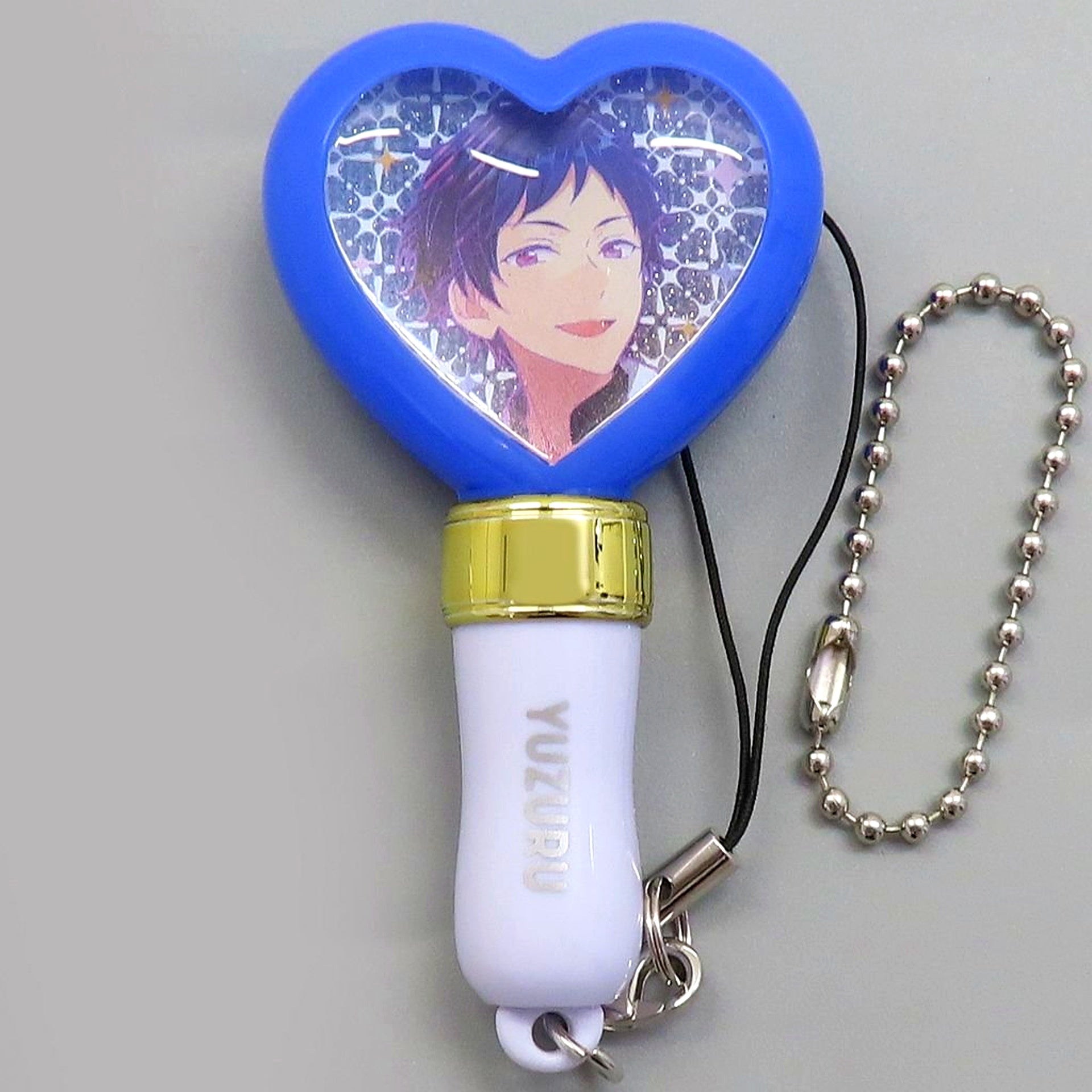 Yuzuru Fushimi Ensemble Stars!! CAST LIVE Starry Symphony -the midnight sun- Mini Penlight Charm Collection -the midnight sun- Group A [USED]