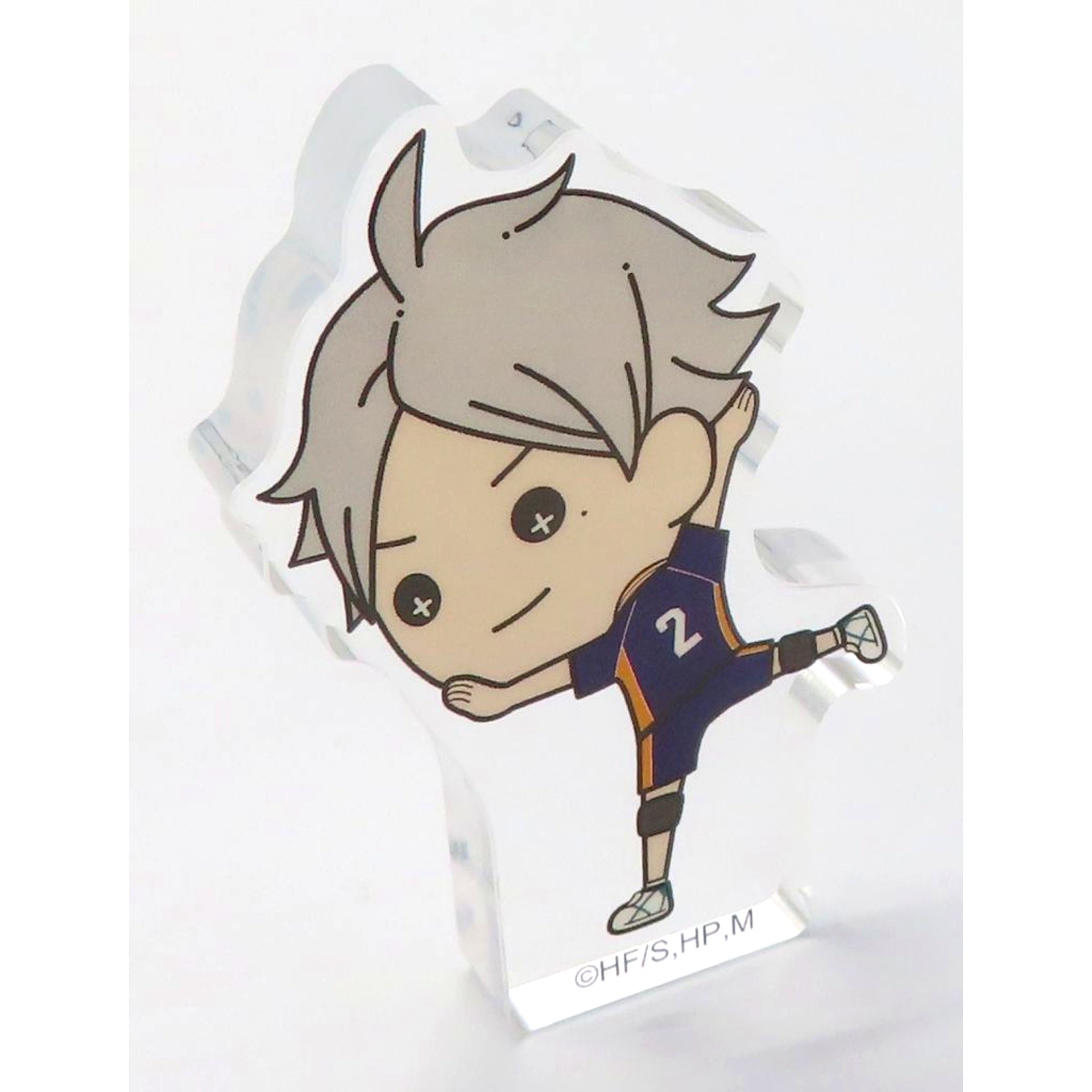 Koshi Sugawara Haikyu!! Tasukko Trading Mini Acrylic Block [USED]
