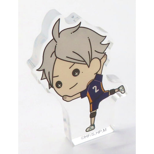 Koshi Sugawara Haikyu!! Tasukko Trading Mini Acrylic Block [USED]