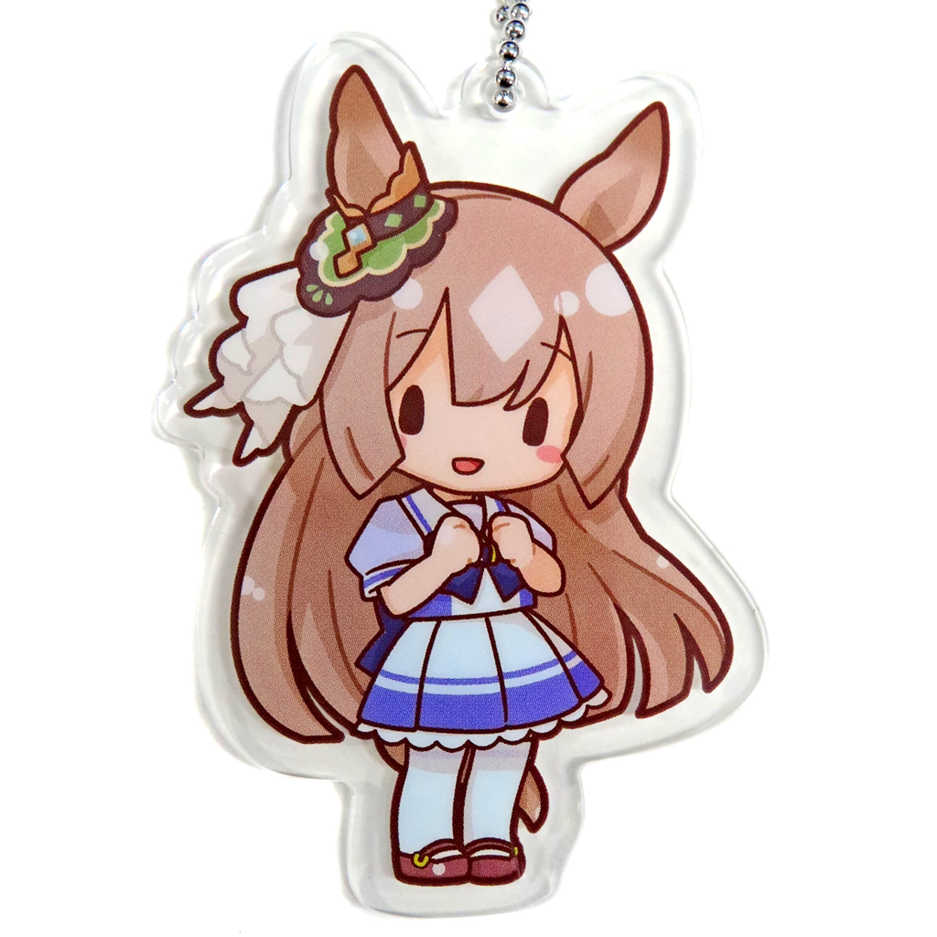 Satono Diamond Umamusume Pretty Derby Fuwapuchi Acrylic Keychain Vol.1 [USED]