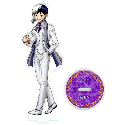 Gen Asagiri Dr. STONE Acrylic Stand White Suit [USED]