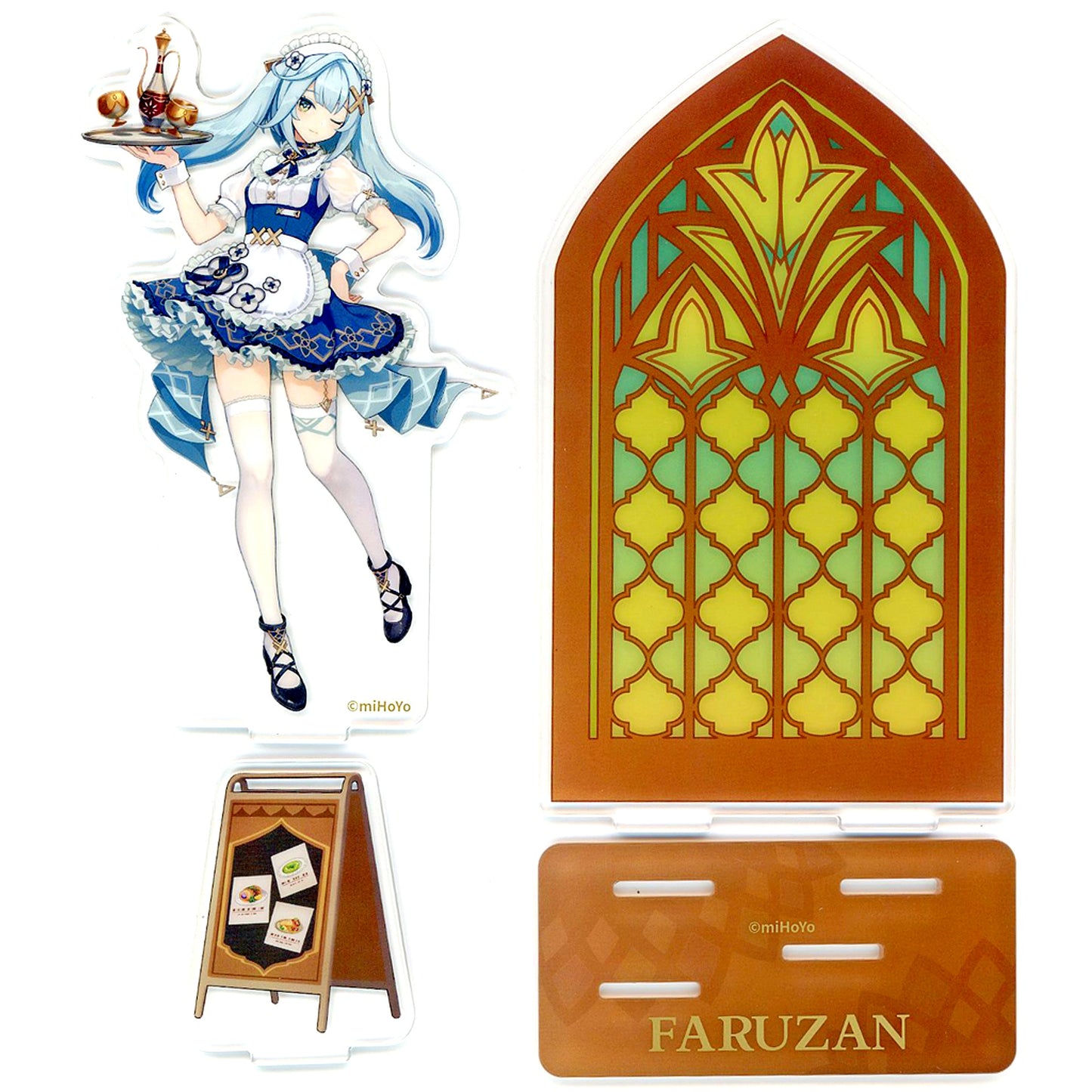 Faruzan Acrylic Stand Genshin Impact Cafe in Seoul Korea Limited [USED]