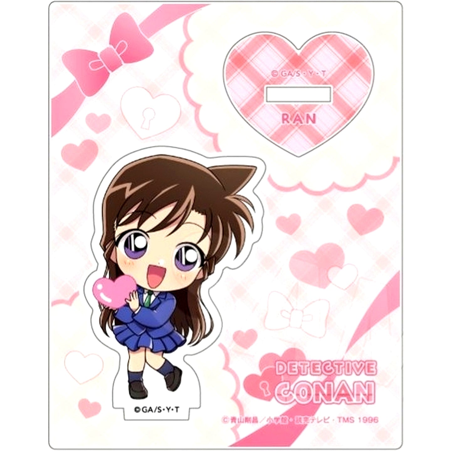 Ran Mouri Colorful Heart Detective Conan Acrylic Stand [USED]