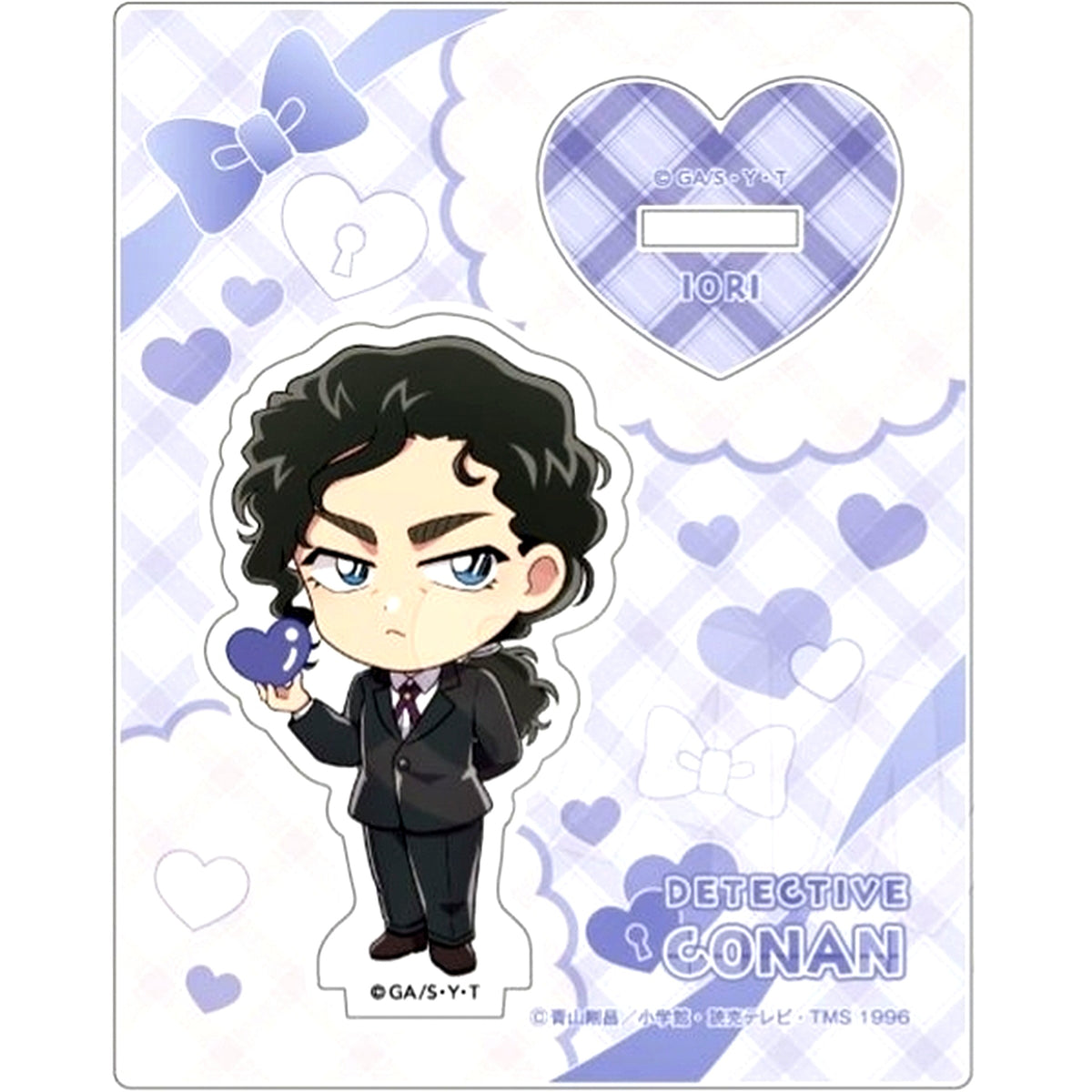 Muga Iori Acrylic Stand Colorful Heart Detective Conan [USED]