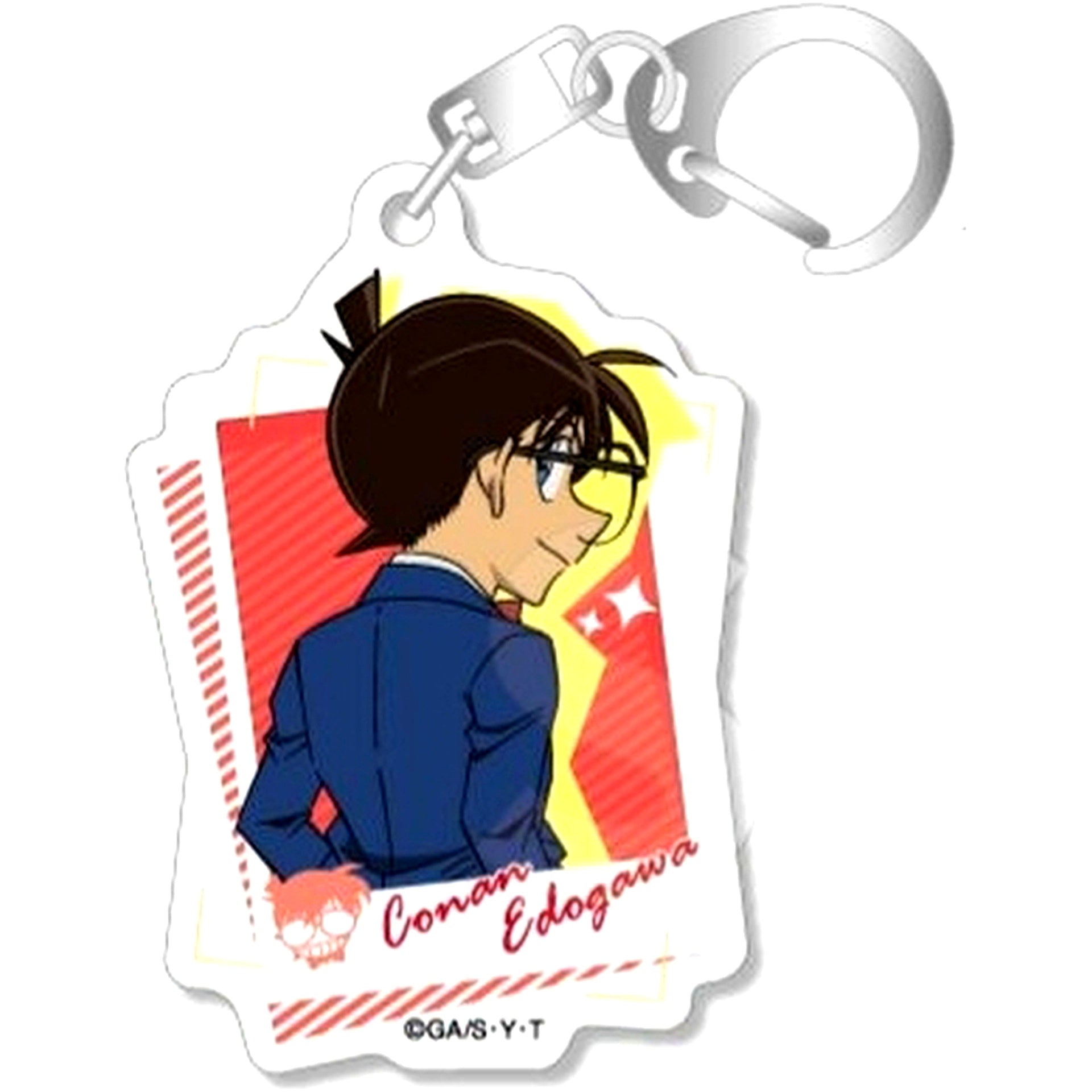 Conan Edogawa Detective Conan Acrylic Keychain Collection Please Reply! [USED]