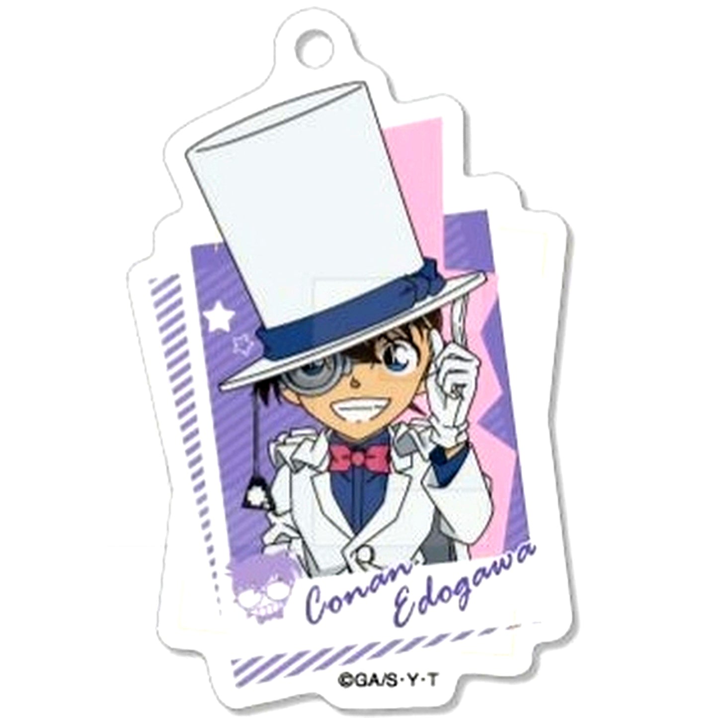 Conan Edogawa Kaito Kid Detective Conan Acrylic Keychain Collection Please Reply! [USED]