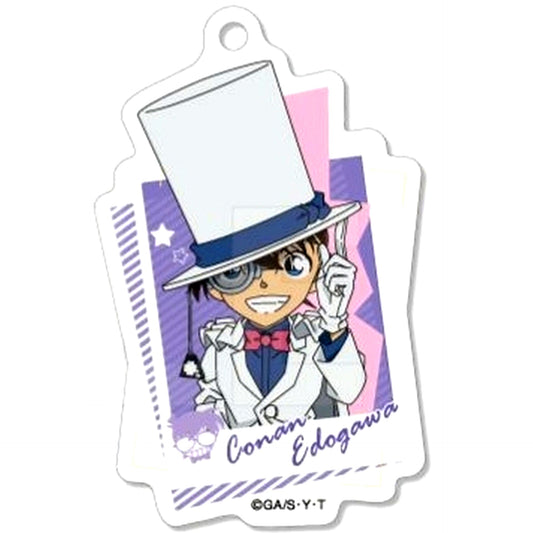 Conan Edogawa Kaito Kid Detective Conan Acrylic Keychain Collection Please Reply! [USED]