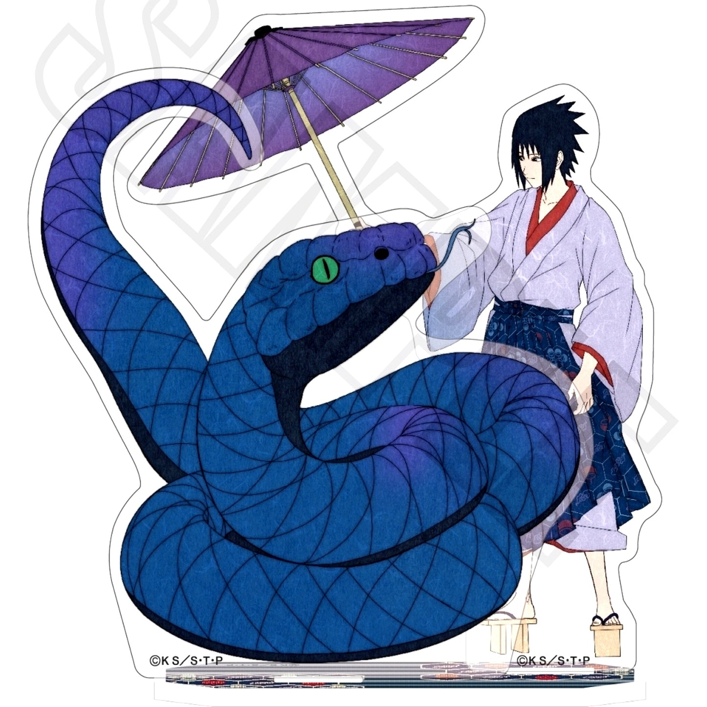 Sasuke Uchiha Acrylic Stand Hyakumonogatari Ver. Naruto Shippuden [USED]