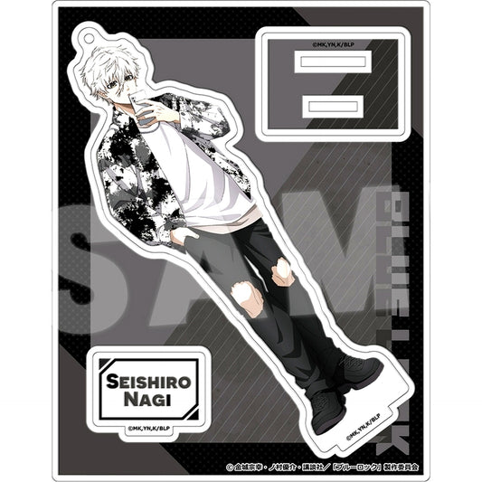 Seishiro Nagi 04. Subculture Fashion Ver. Acrylic Figure Blue Lock [USED]