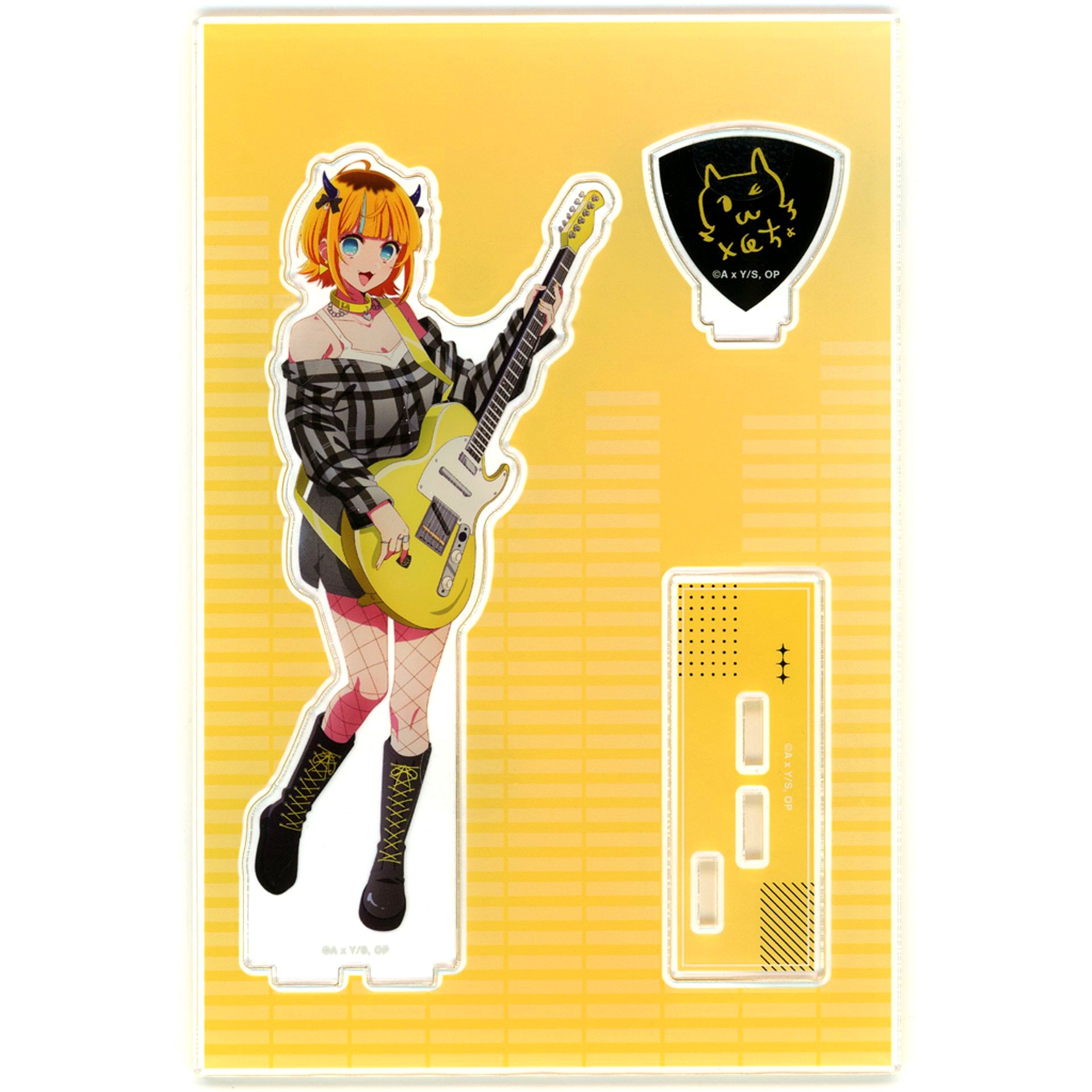 MEMcho Rock Band Ver. Illustration Oshi no Ko BIG Acrylic Stand with Parts [USED]