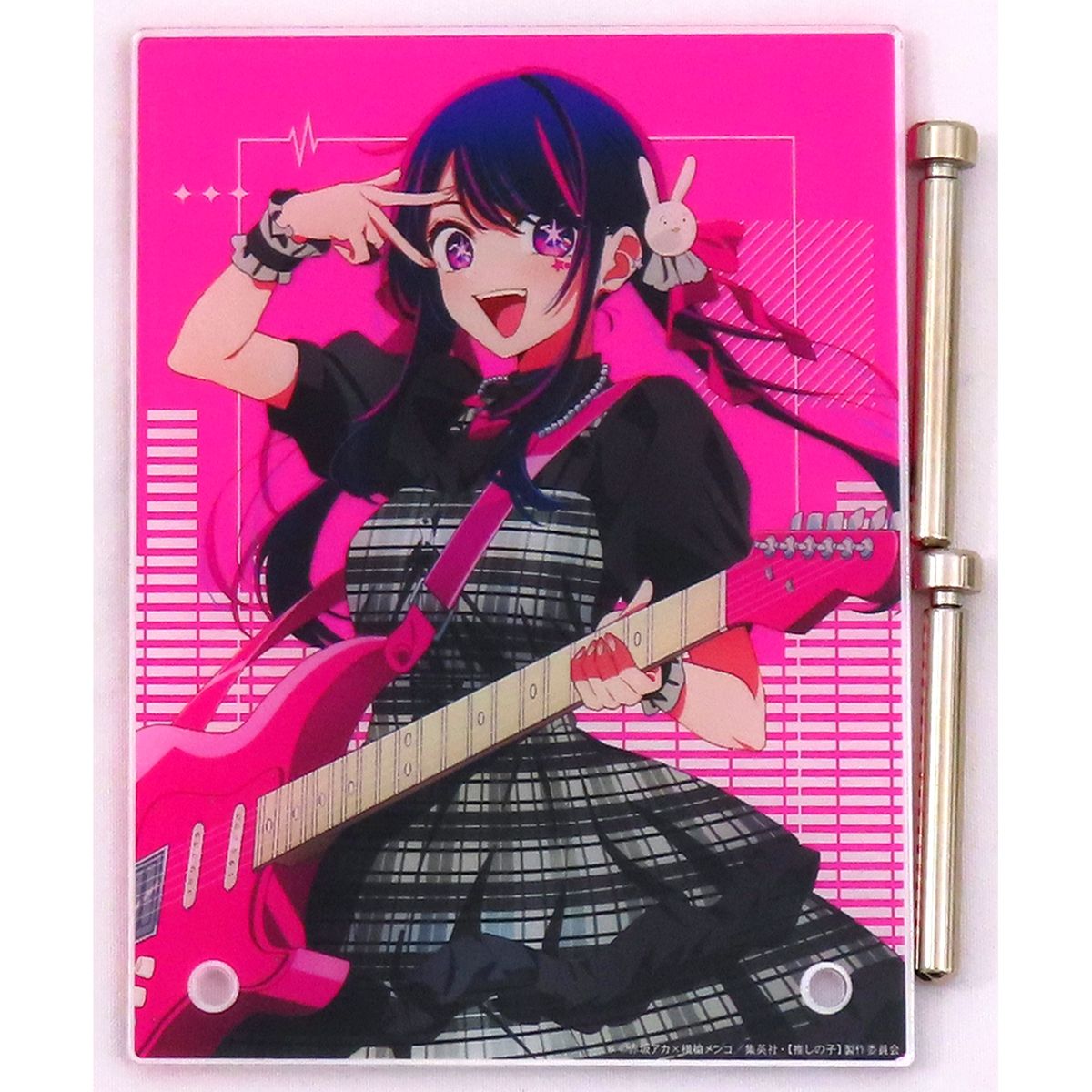 Ai Hoshino Illustration Rock Band Ver. A6 Acrylic Panel Oshi No Ko [USED]